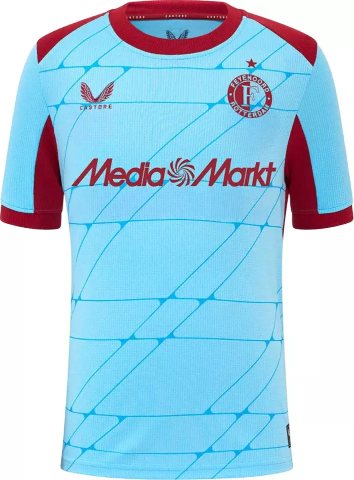 Castore Feyenoord Rotterdam 3rd Jersey 2025/26 Kids Póló