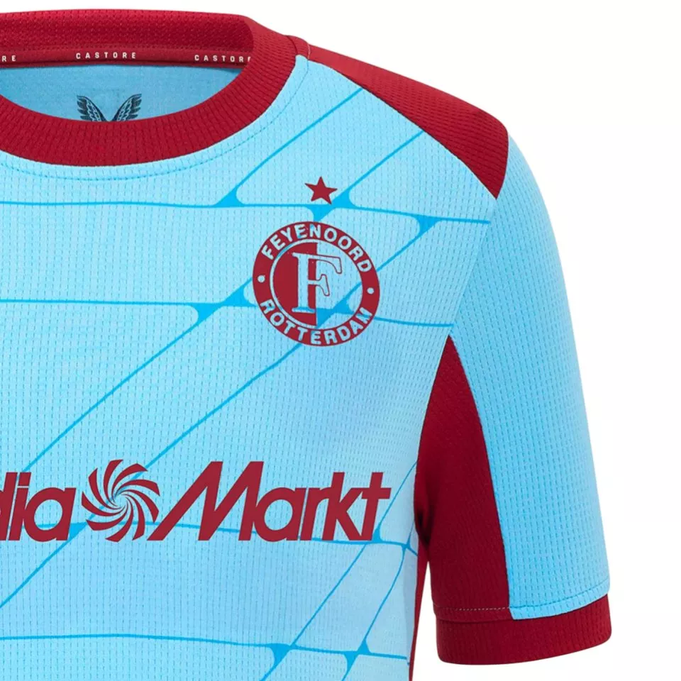 Castore Feyenoord Rotterdam 3rd Jersey 2025/26 Kids Póló