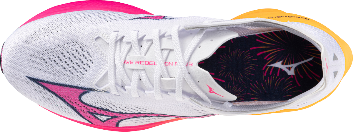 ☆値下げ交渉あり☆Mizuno Wave Rebellion Pro ホワイト Mizuno Wave Rebellion PRO Low White / Red - Jul 2025