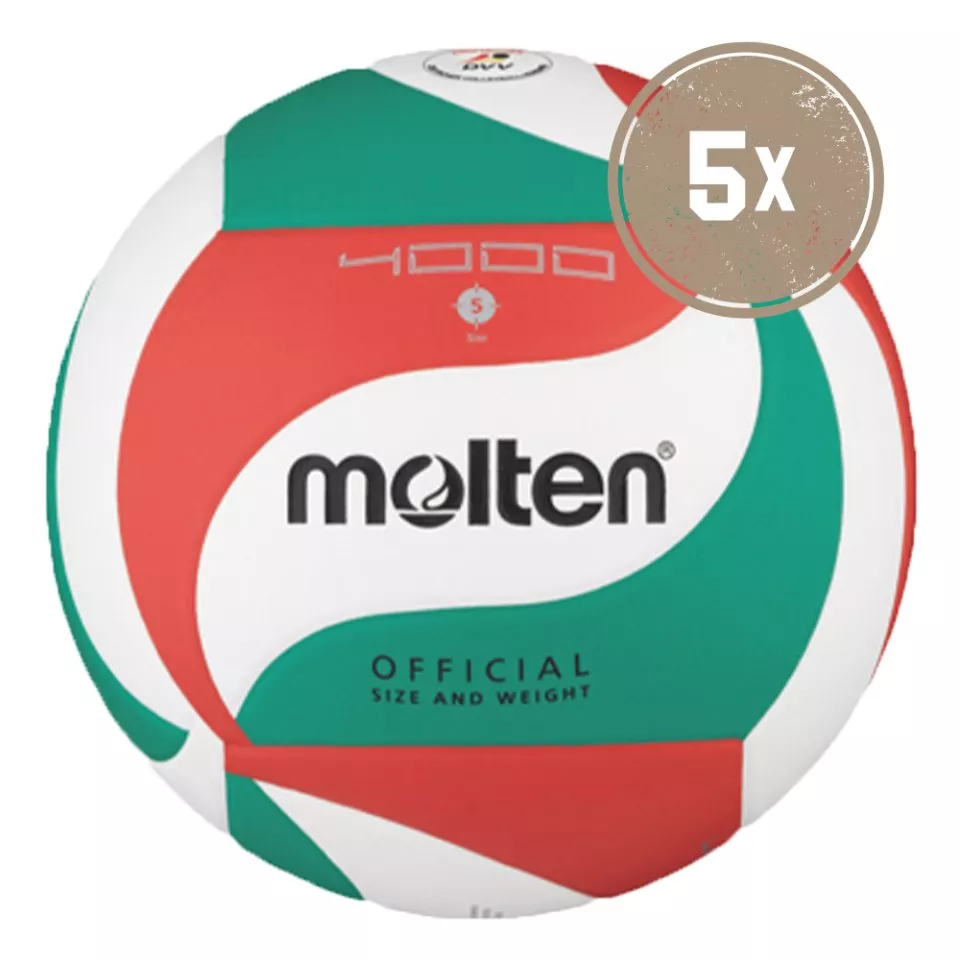 Molten 5ER BALLPAKET V5M4000 VOLLEYBALL Labda