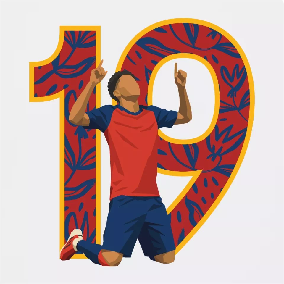 Pánské tričko s krátkým rukávem 11teamsports "VIVA ESPANA" WC 2026