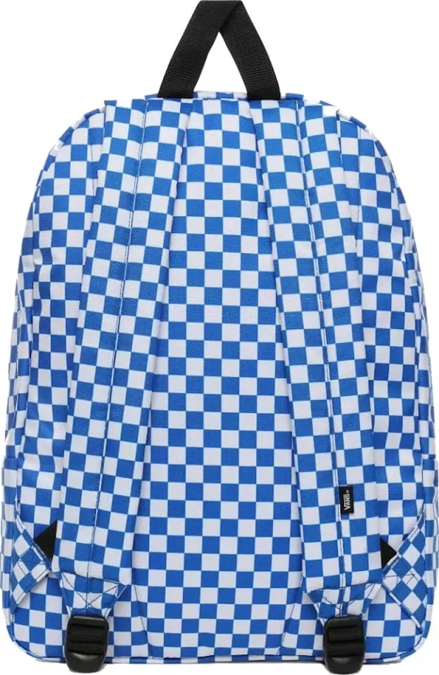 Vans blue clearance checkered backpack