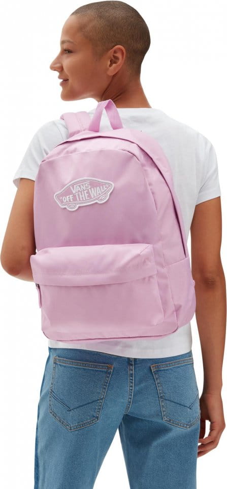 vans realm backpack desert rose