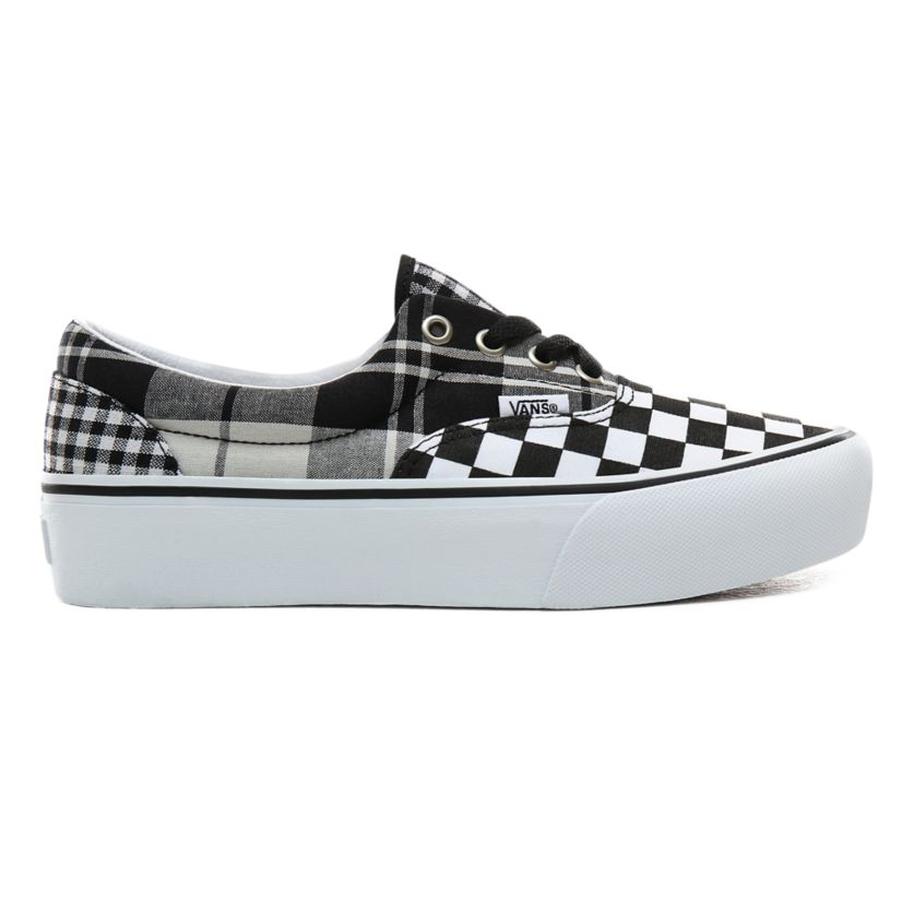 vans era platform shoes