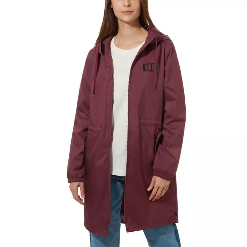 Chaqueta con capucha Vans WM KASTLE LONG PARKA MTE