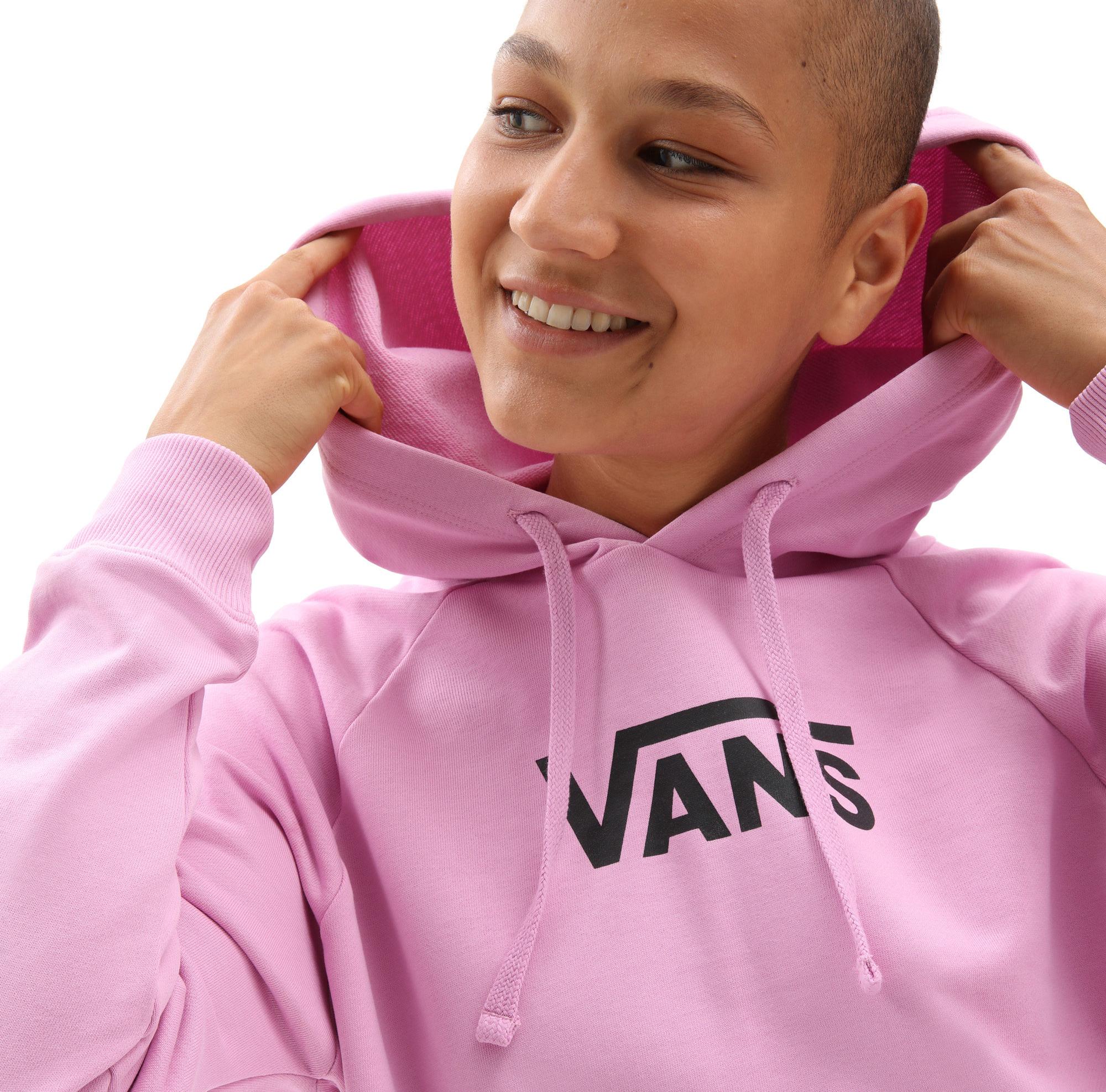 vans flying v boxy moletom com capuz