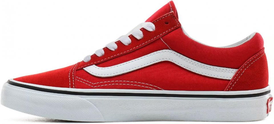 red suede platform vans