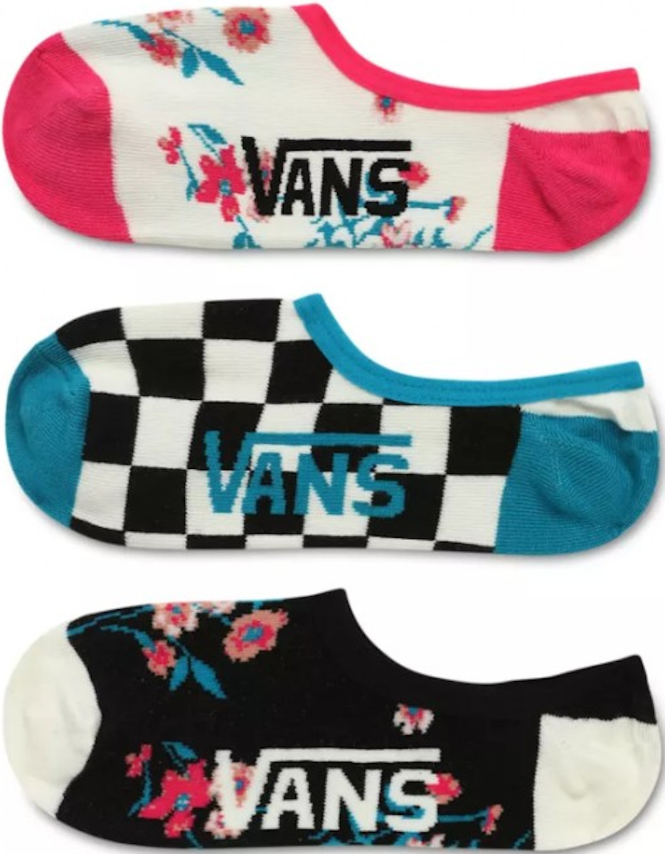 vans floral socks