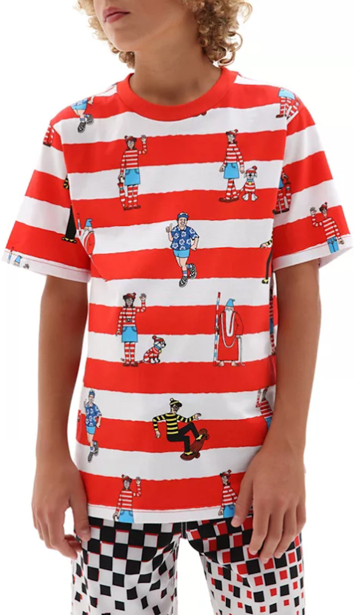 Dětské tričko s krátkým rukávem Vans Where’s Waldo?