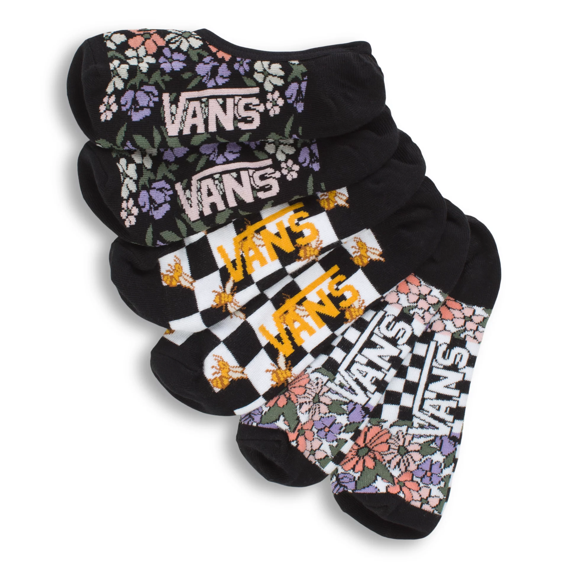 Ponožky Vans WM GARDEN VARIETY CANOODLES 6.5-10 3PK