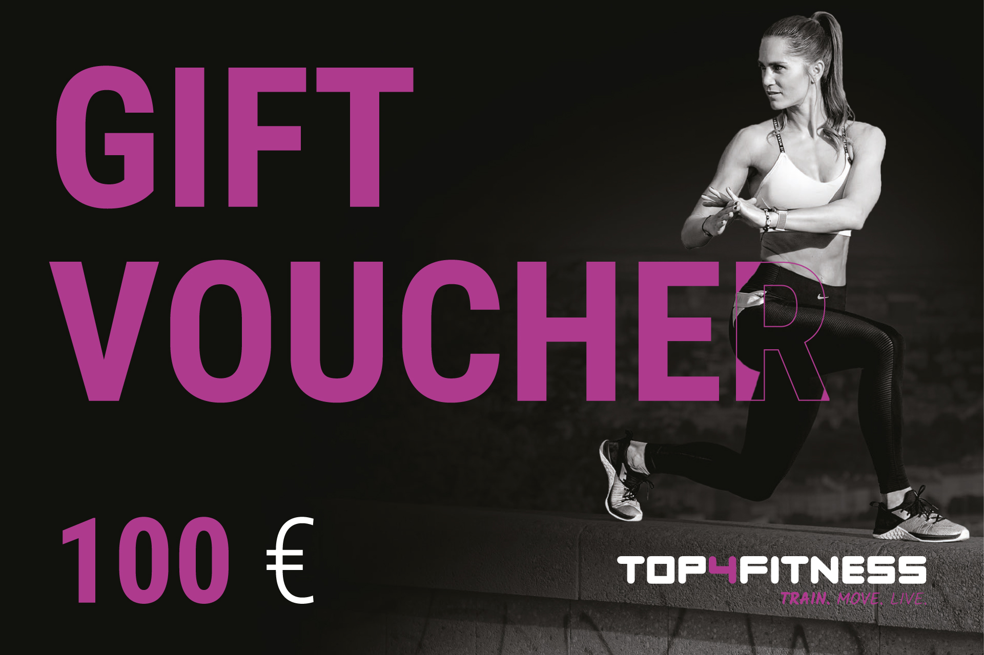 Top4fitness gift voucher worth 100€
