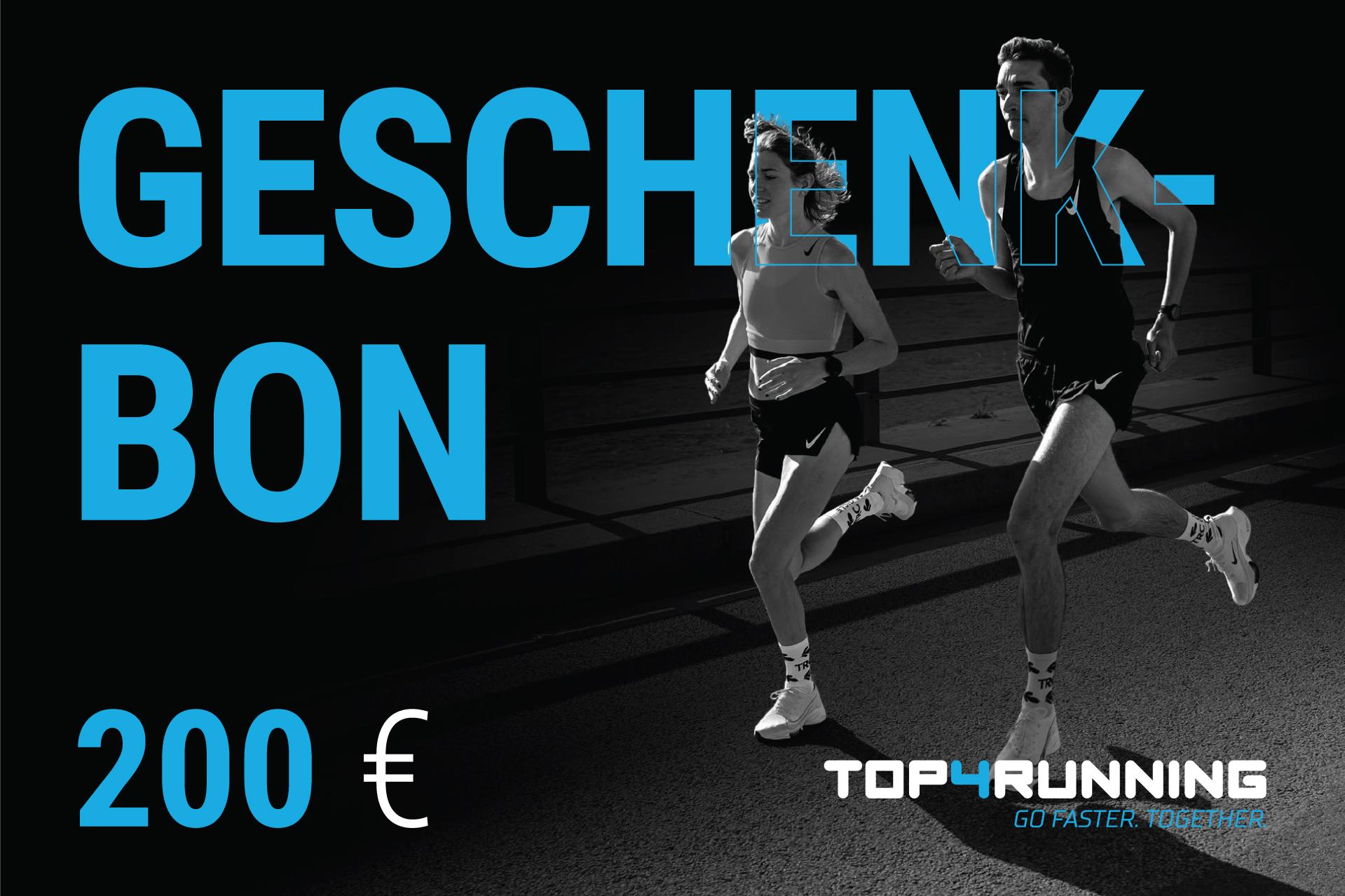Top4running cadeaubon t.w.v 200€