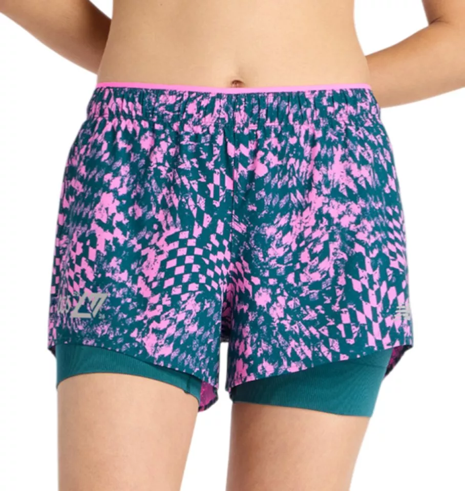 Shorts New Balance London Edition RC Printed 2-in-1 3" Short