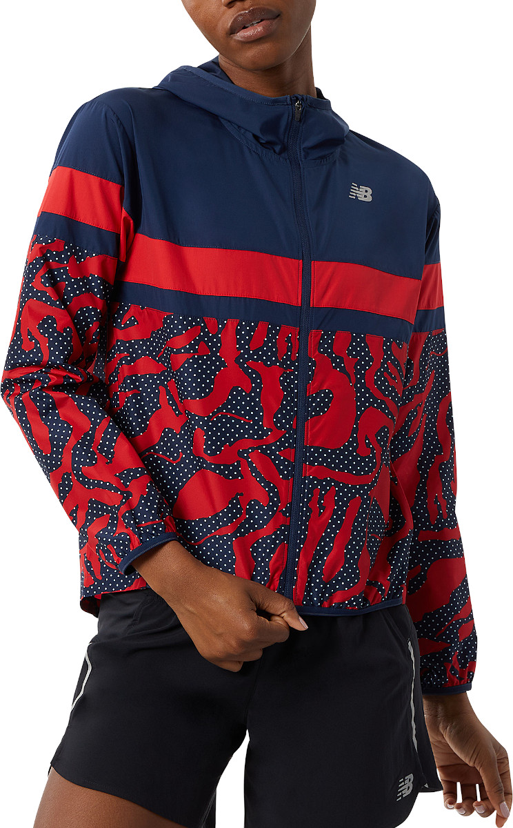 Яке с качулка New Balance Printed Accelerate Jacket