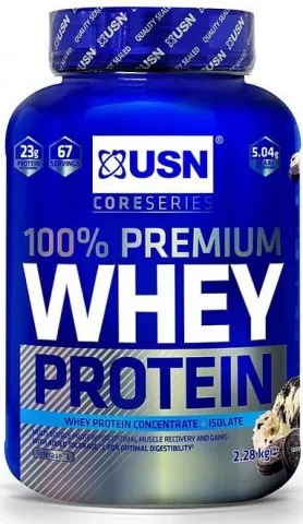 100% Whey Protein Premium smetanová sušenka 2.28kg