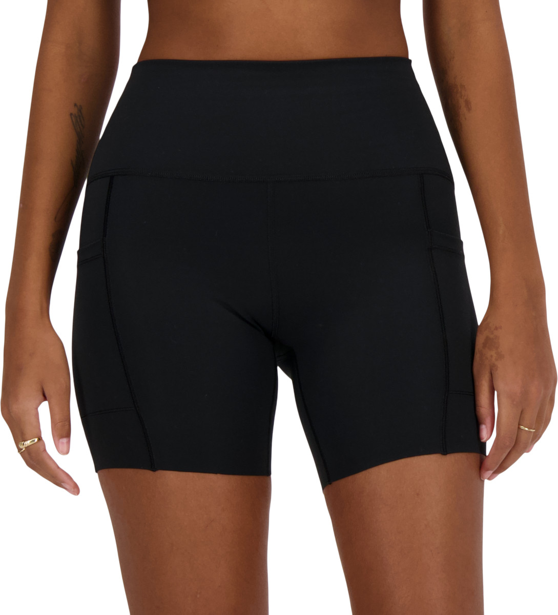 Korte broeken New Balance Sleek Pocket High Rise Short 6