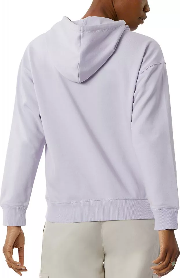 Sweatshirt com capuz New Balance Essentials Stacked Logo Oversized Pullover Hoodie