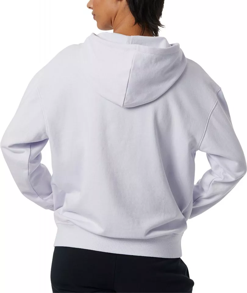 Felpe con cappuccio New Balance Essentials Stacked Logo Oversized Pullover Hoodie