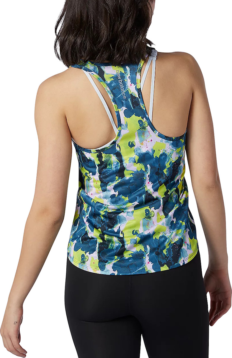 Camisola de alças New Balance Printed Accelerate Tank Top4Running.pt