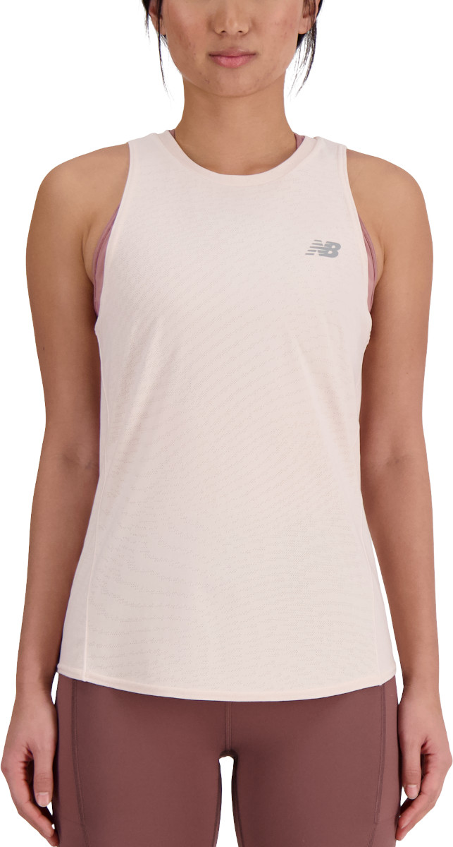 Majica bez rukava New Balance Jacquard Slim Tank