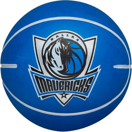 Basketbalový míč Wilson NBA Dribbler Dallas Mavericks