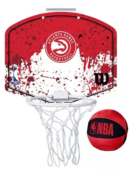Cos baschet Wilson NBA TEAM MINI HOOP ATLANTA HAWKS
