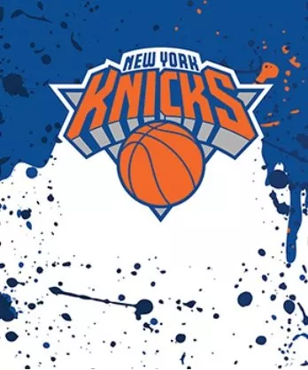 Mini obruč s míčem Wilson NBA Team Mini Hoop New York Knicks
