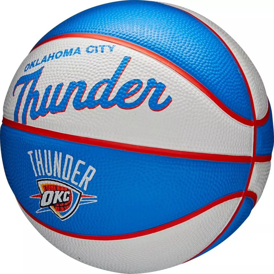 Ball Wilson NBA TEAM RETRO BASKETBALL MINI OKC THUNDER