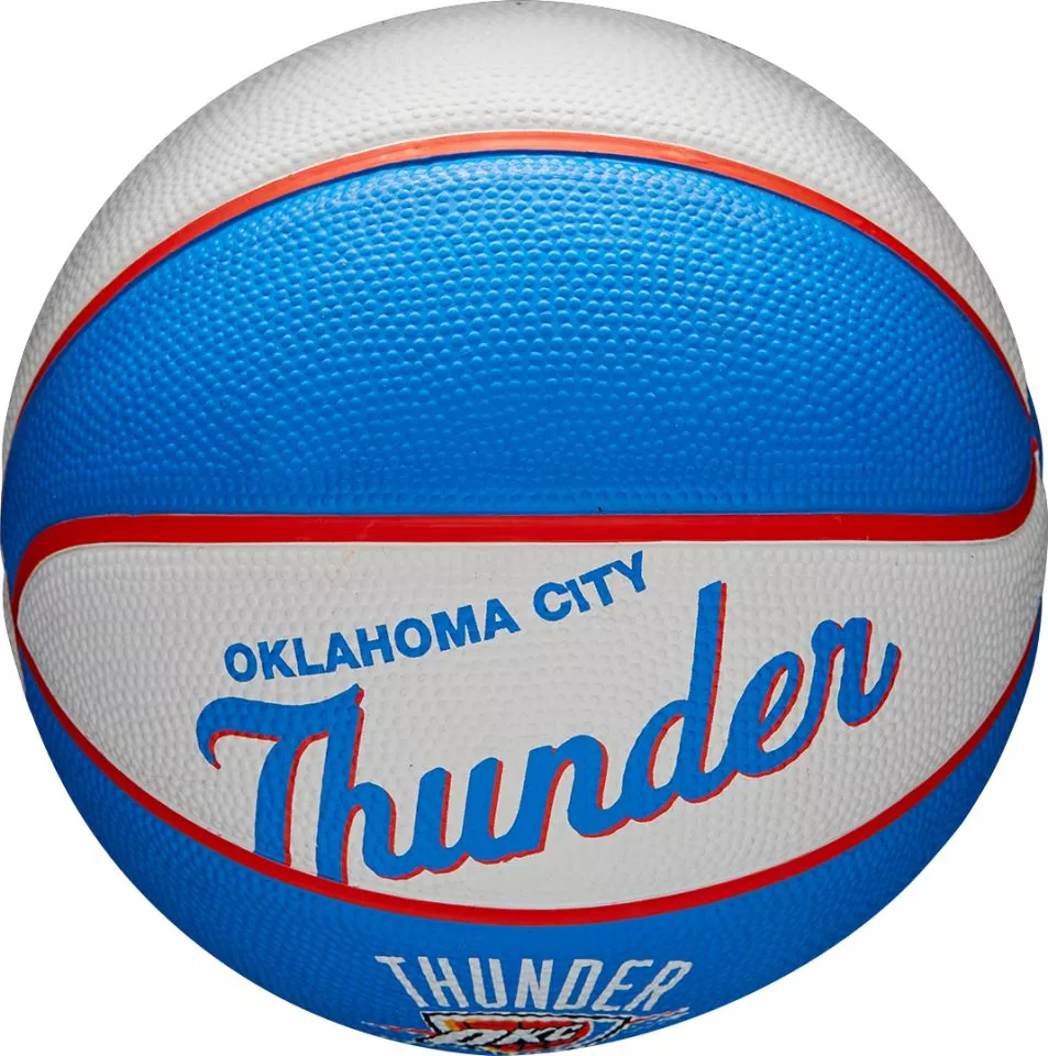 Ball Wilson NBA TEAM RETRO BASKETBALL MINI OKC THUNDER