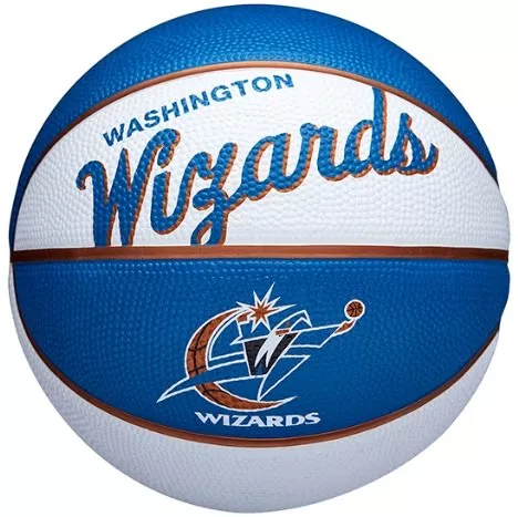 Ball Wilson NBA TEAM RETRO BASKETBALL MINI WAS WIZARDS