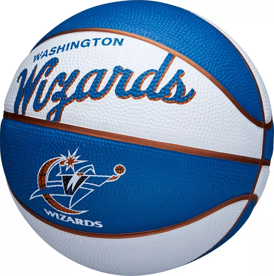 Ball Wilson NBA TEAM RETRO BASKETBALL MINI WAS WIZARDS