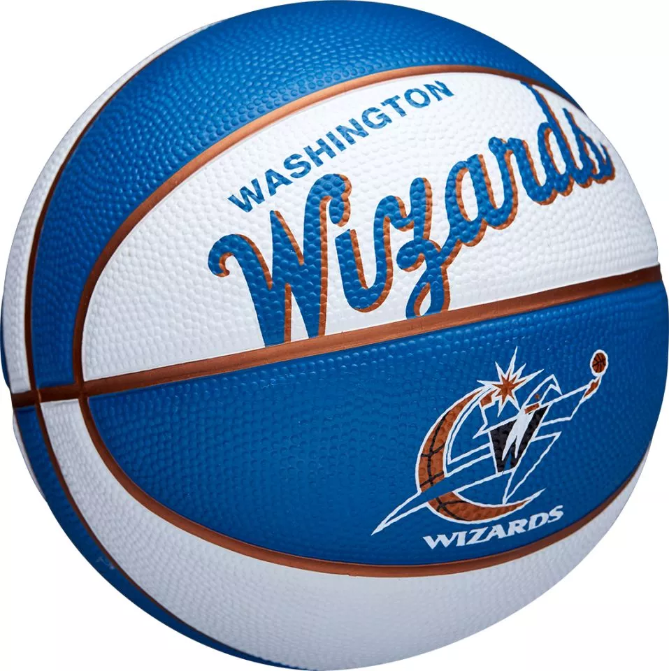 Ball Wilson NBA TEAM RETRO BASKETBALL MINI WAS WIZARDS