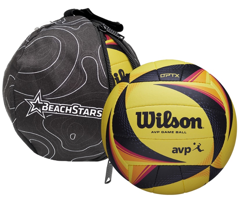 Žoga Wilson VD Beachstar Bundle - Ballbag AVP Official