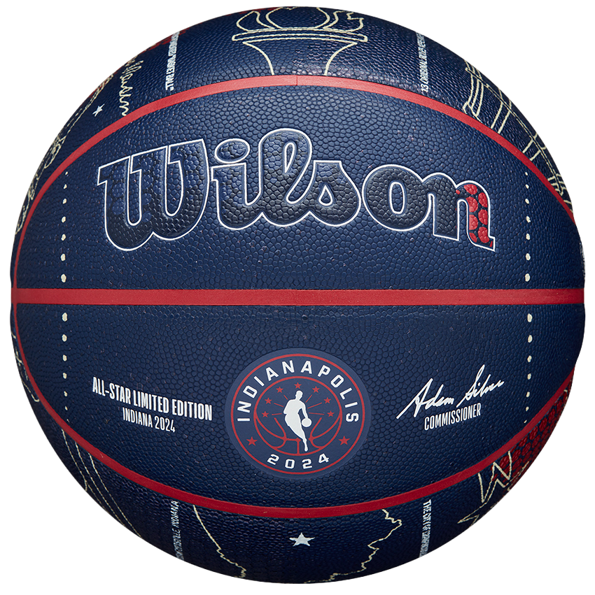 Basketbalový míč Wilson 2024 NBA All Star Collector Basketball