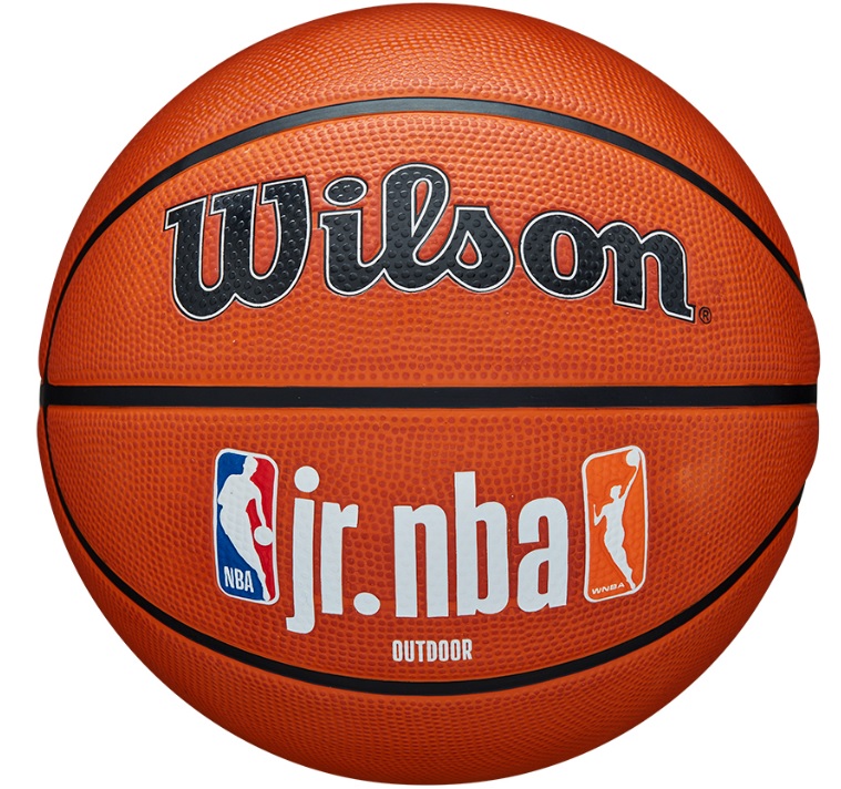 Basketbalový míč Wilson JR NBA FAM Logo Authentic Outdoor