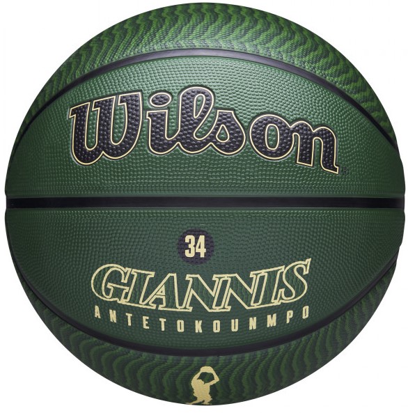 Balón Wilson NBA PLAYER ICON OUTDOOR BSKT GIANNIS