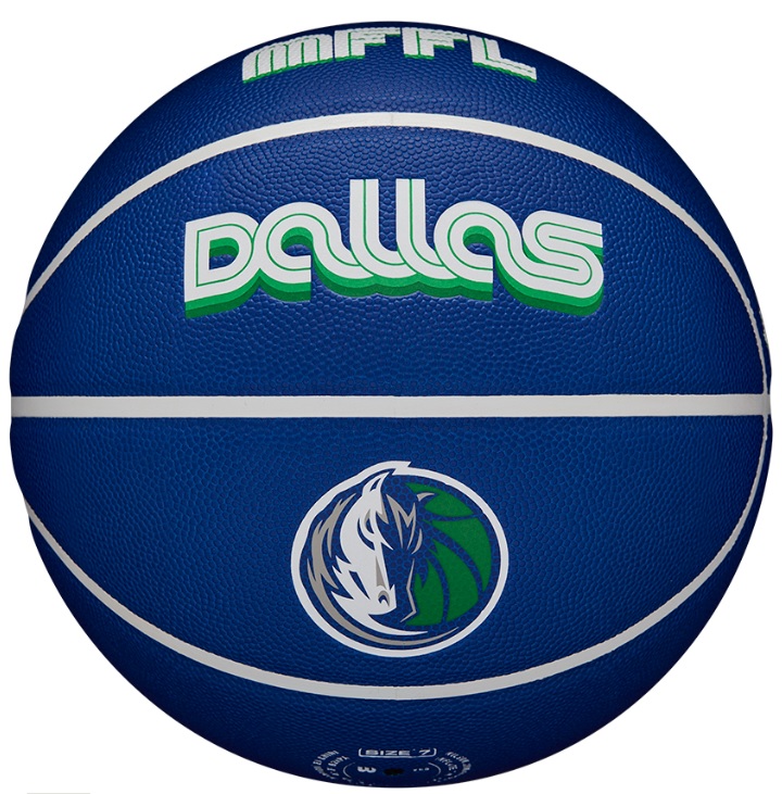 Lopta Wilson NBA TEAM CITY COLLECTOR BASKETBALL DALLAS MAVERICKS