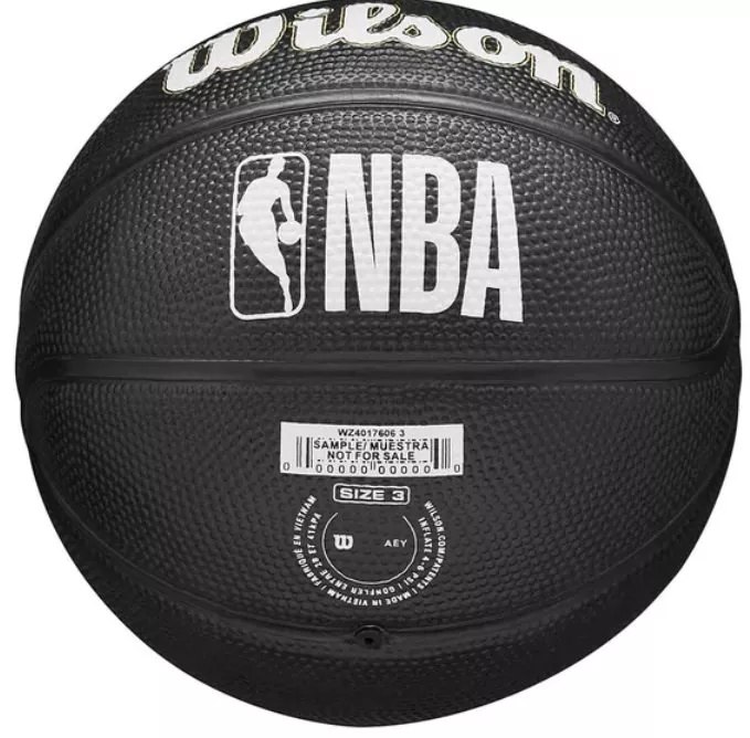 Basketbalový míč Wilson NBA Team Tribute Mini Chicago Bulls