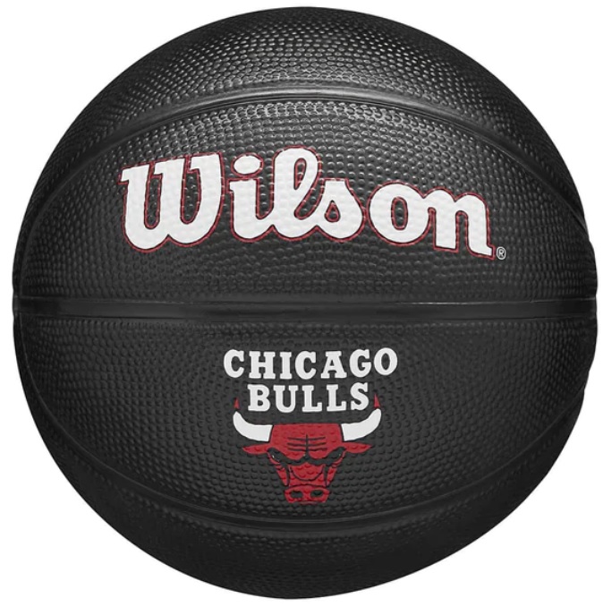 Basketbalový míč Wilson NBA Team Tribute Mini Chicago Bulls
