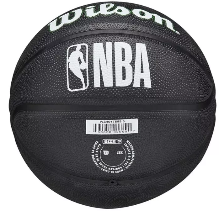 Basketbalový míč Wilson NBA Team Tribute Mini Boston Celtics