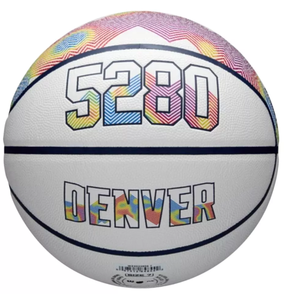 Wilson NBA Team City Collektor Denver Nuggets Match Ball Labda