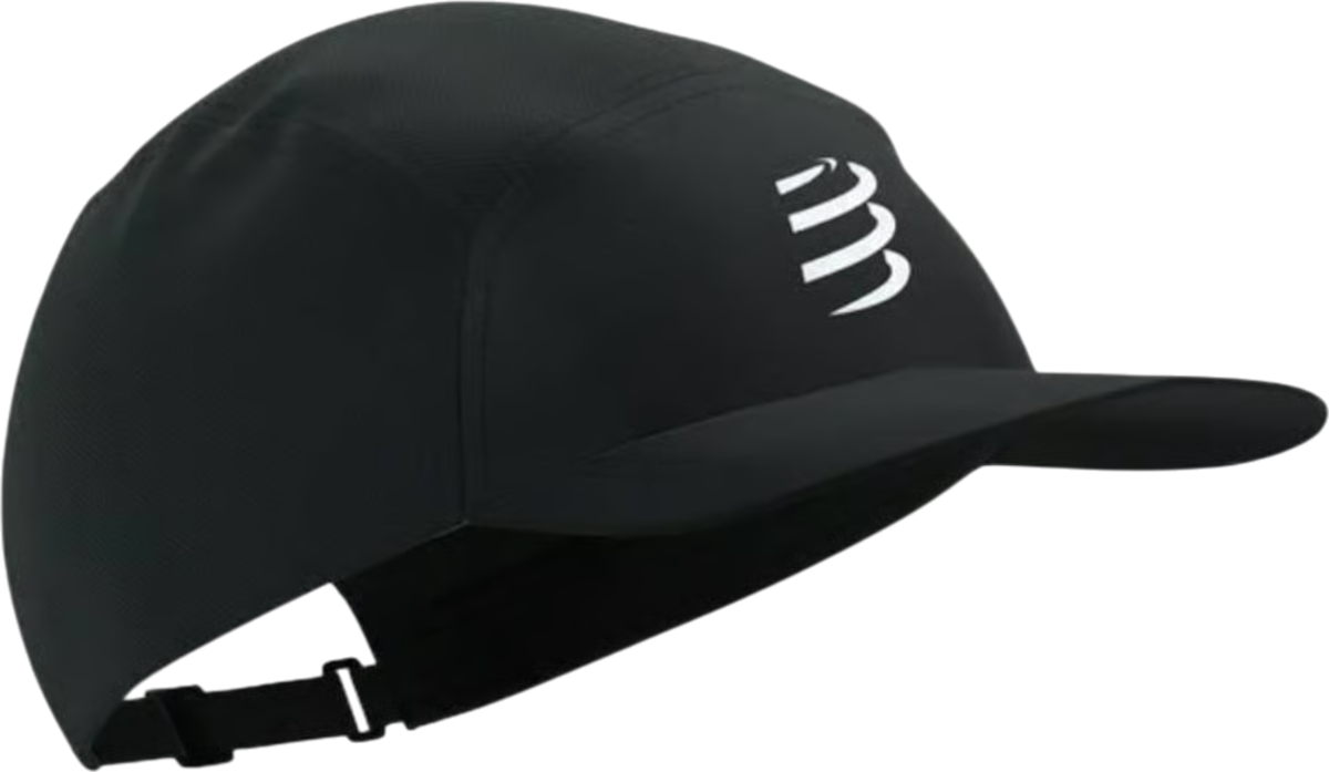 Compressport 5 Panel Pet, Universele maat, Zwart