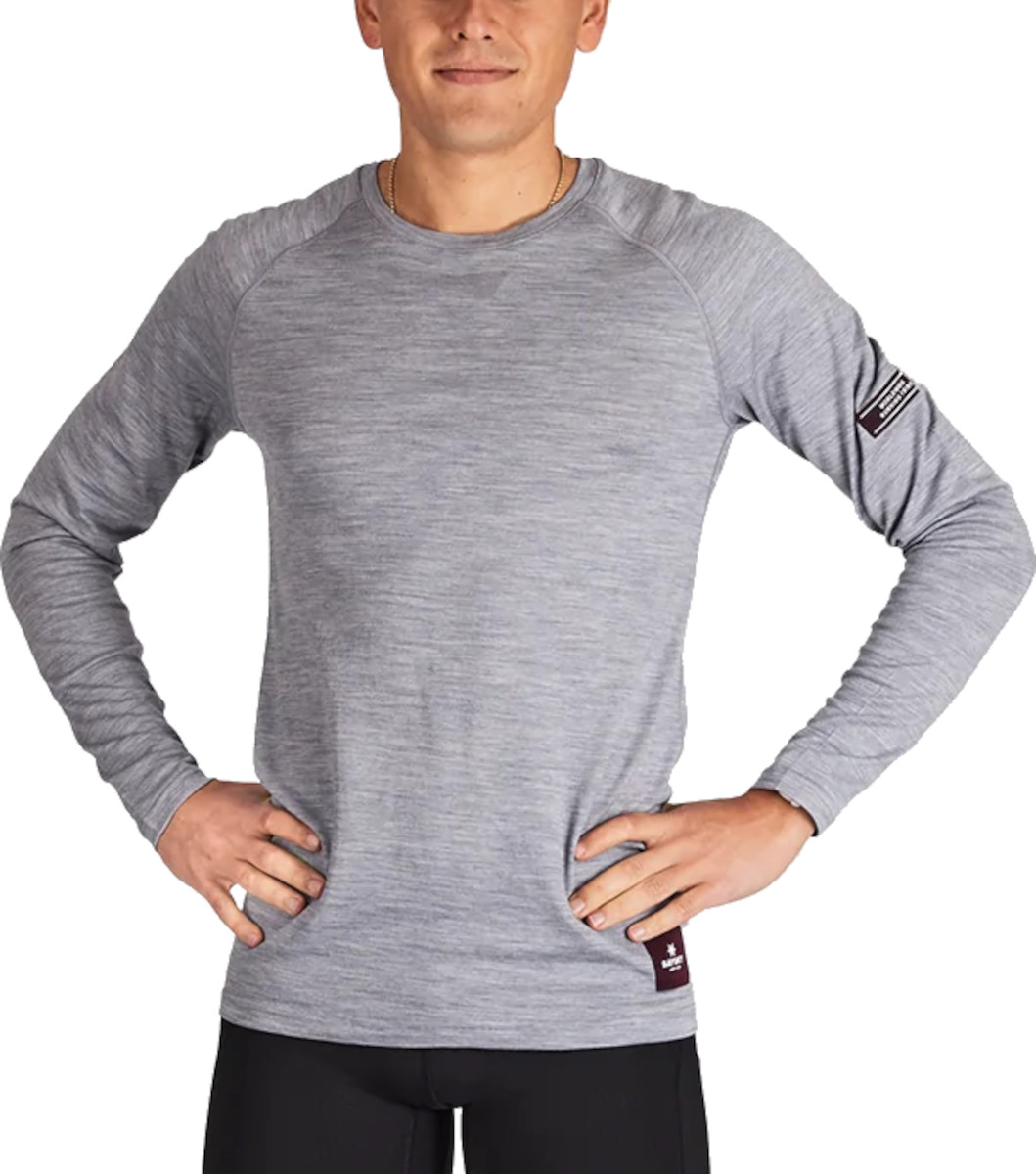 Unisex běžecké tričko s dlouhým rukávem Saysky Merino Base 165