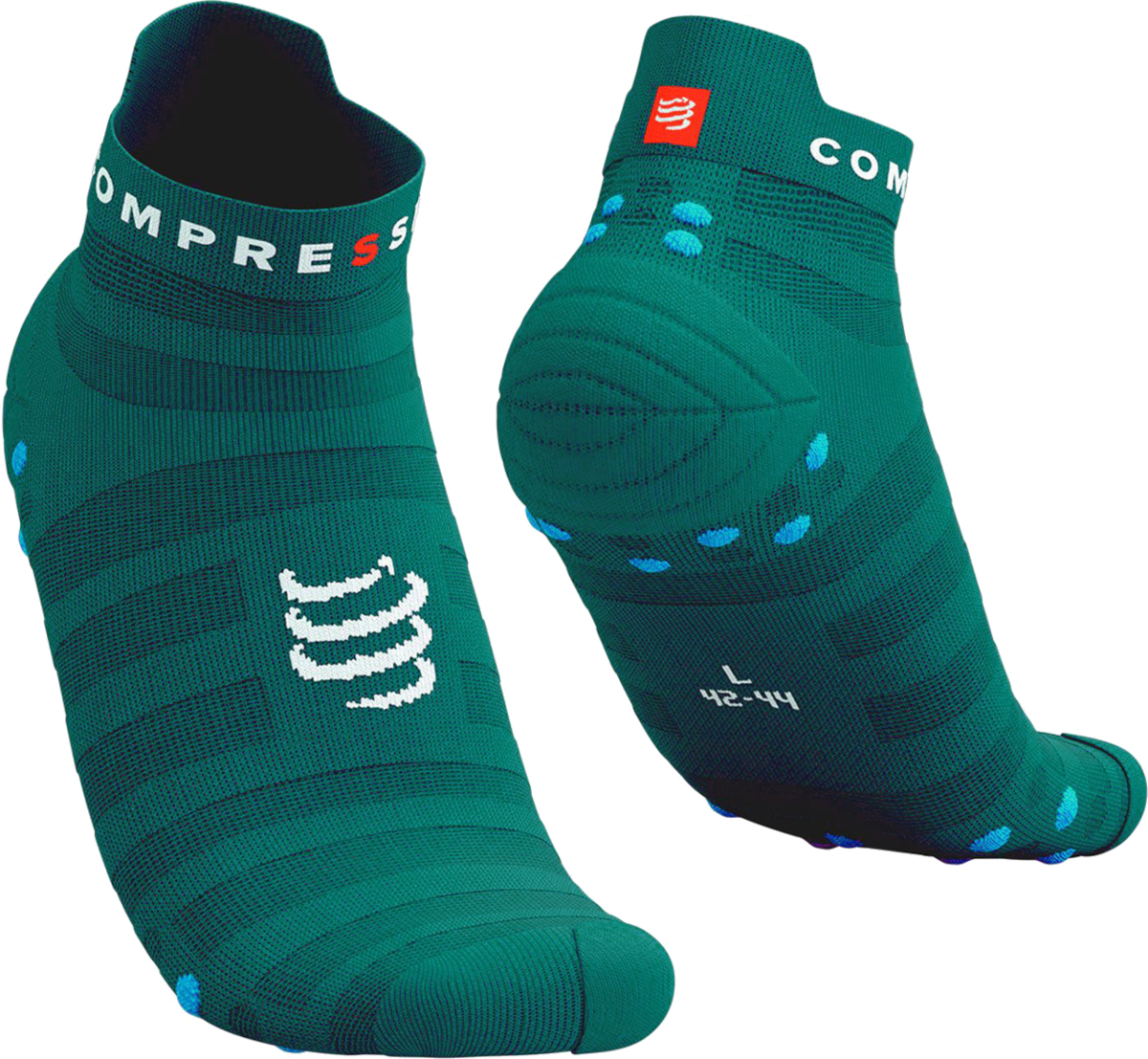 Strømper Compressport Pro Racing Socks v4.0 Ultralight Run Low