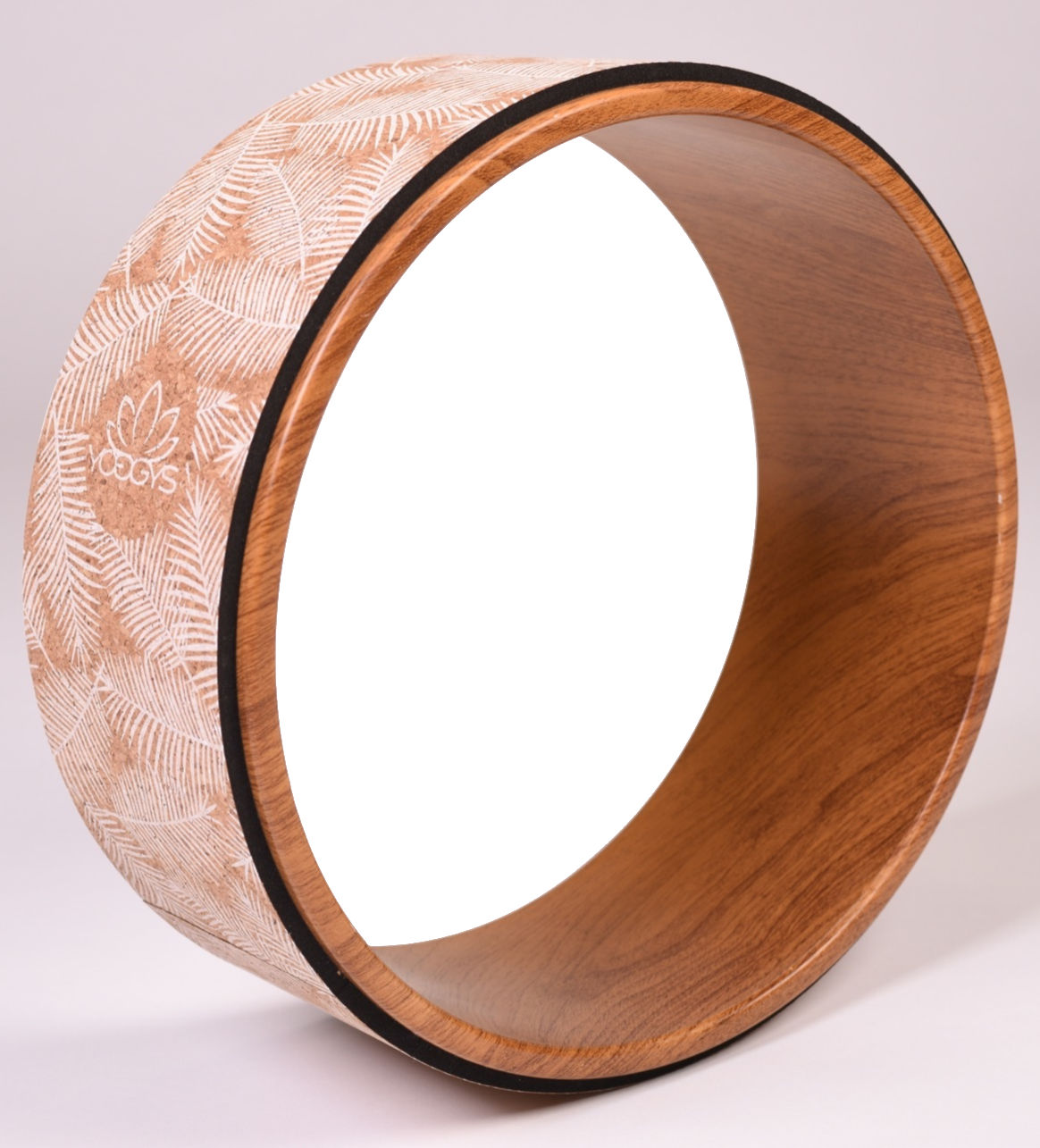 Kruhy YOGGYS YOGA WHEEL [PALM LEAFS]